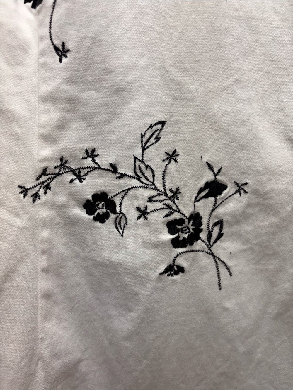 Melissa Harper Sleeveless Embroidered Floral Print Sheath Dress Size 14 - Picture 4 of 7